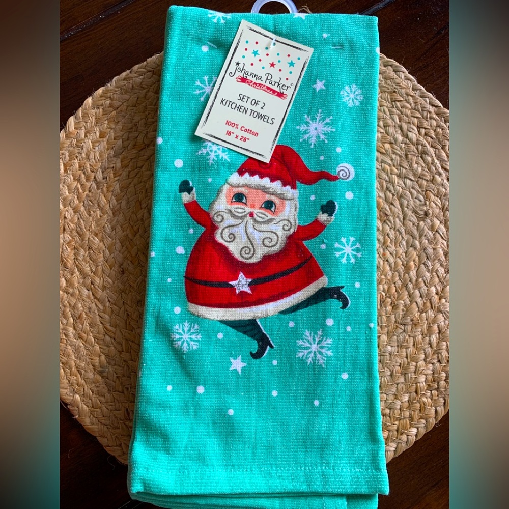 Johanna Parker Christmas Kitchen Towels Set of 4